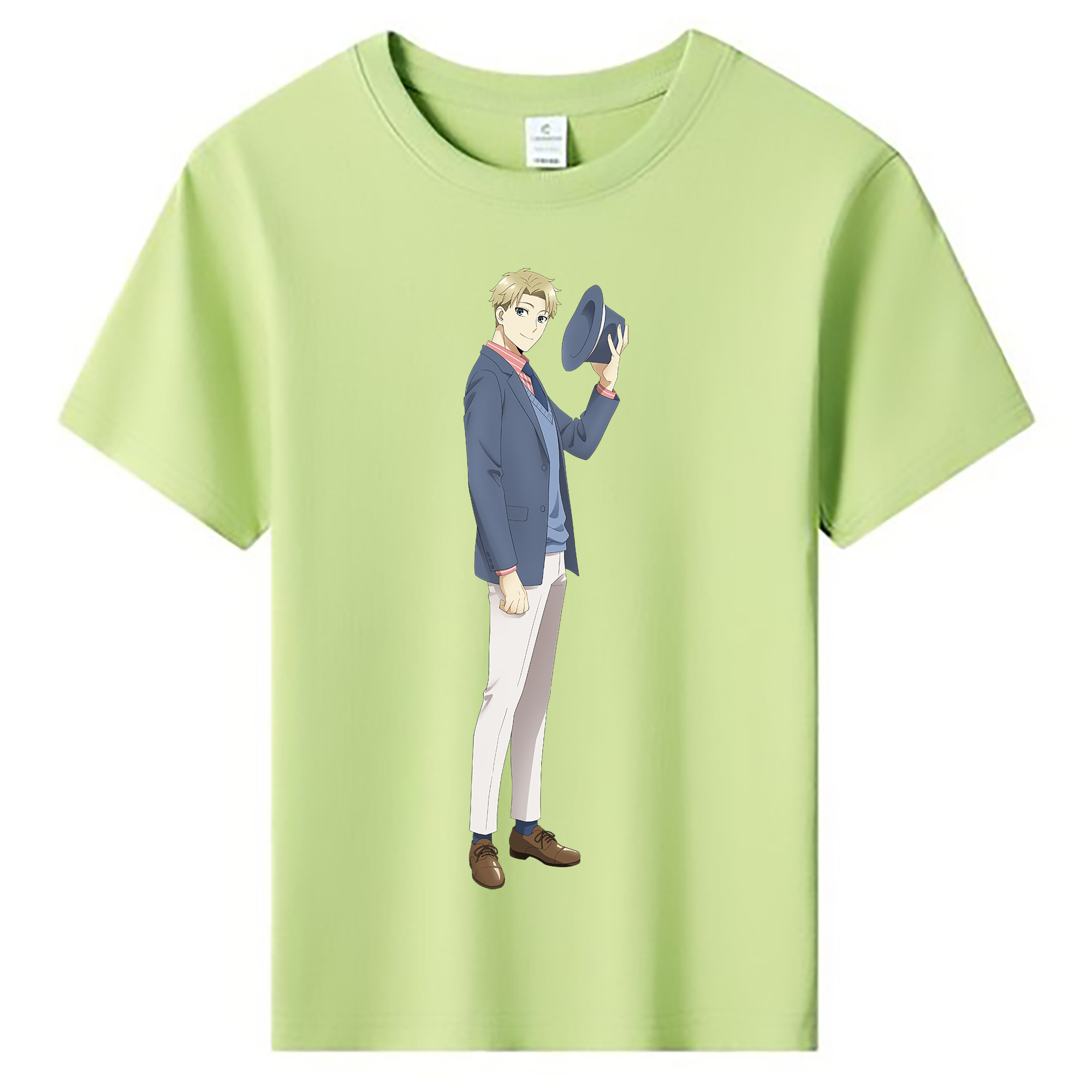 （画像用） SPY×FAMILY间谍家家酒 綿100％キッズTシャツ（フロントプリント）